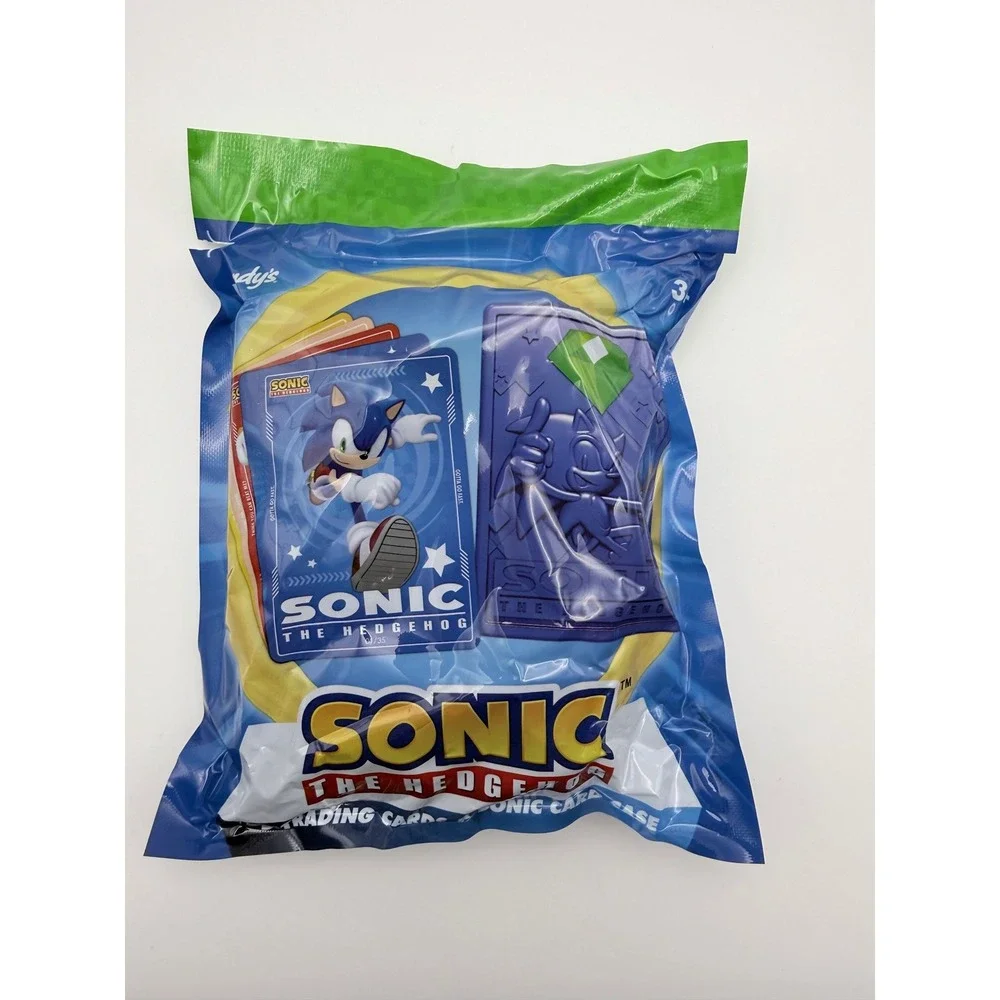 Sonic the Hedgehog Trading Cards and Card Case Sealed Pack 30 Cards Wendy's 2026
